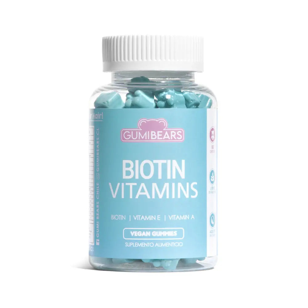 Vitaminas Biotina para el cabello Gumi Bears