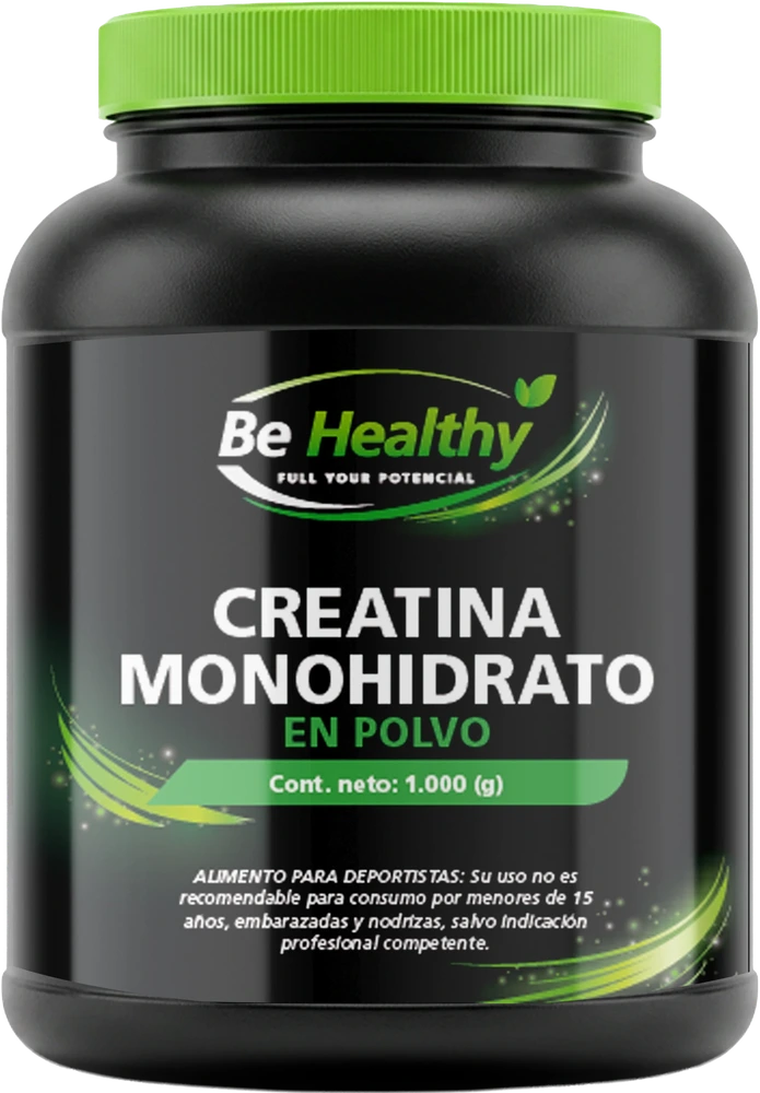 Creatina Monohidrato Be Healthy 1 kg Sin Sabor · Sin Sabor