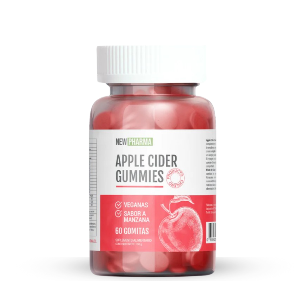 Gomitas de vinagre de manzana (apple cider) - 1 Mes