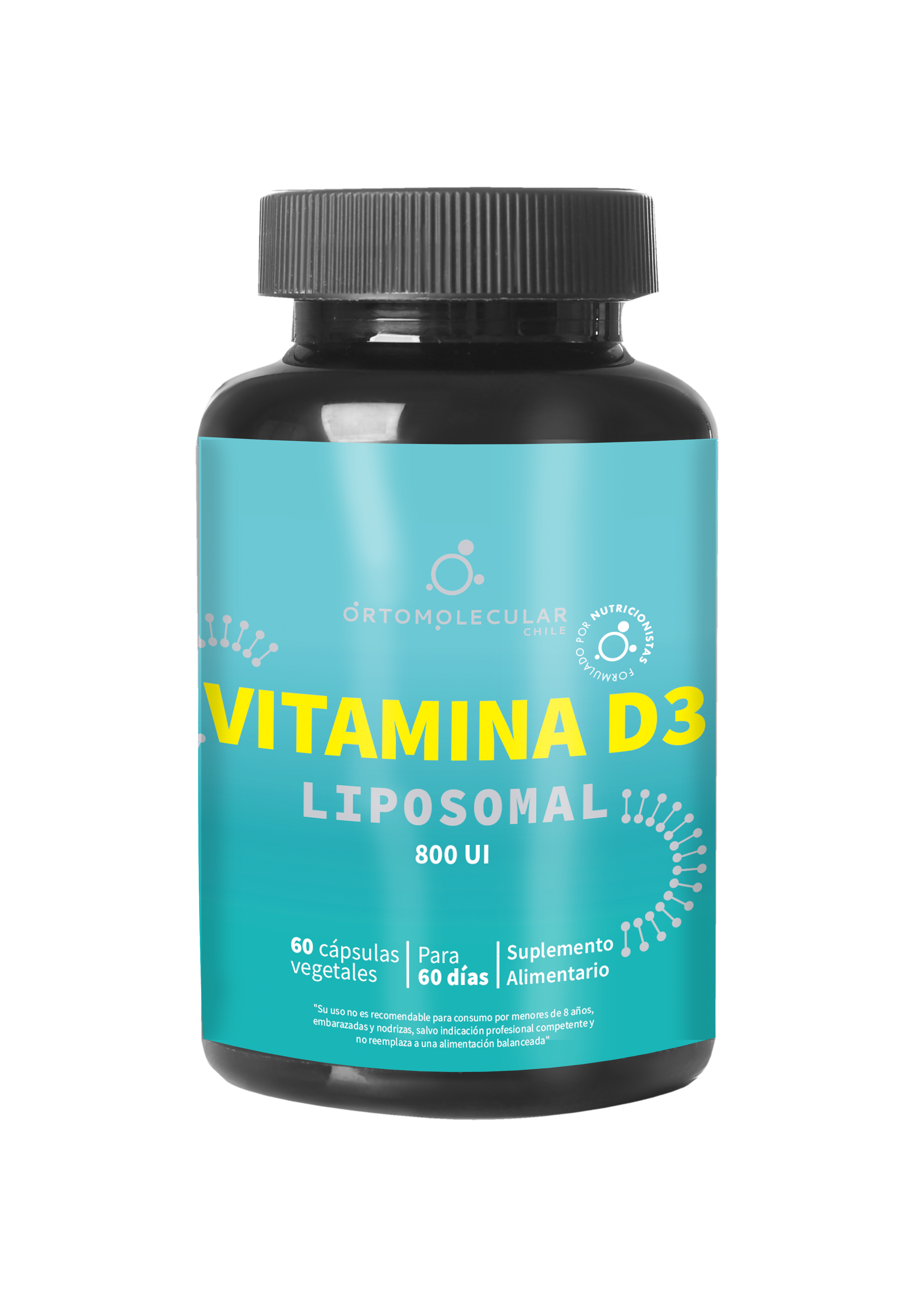 Vitamina D3 Liposomal - 60 Cáps