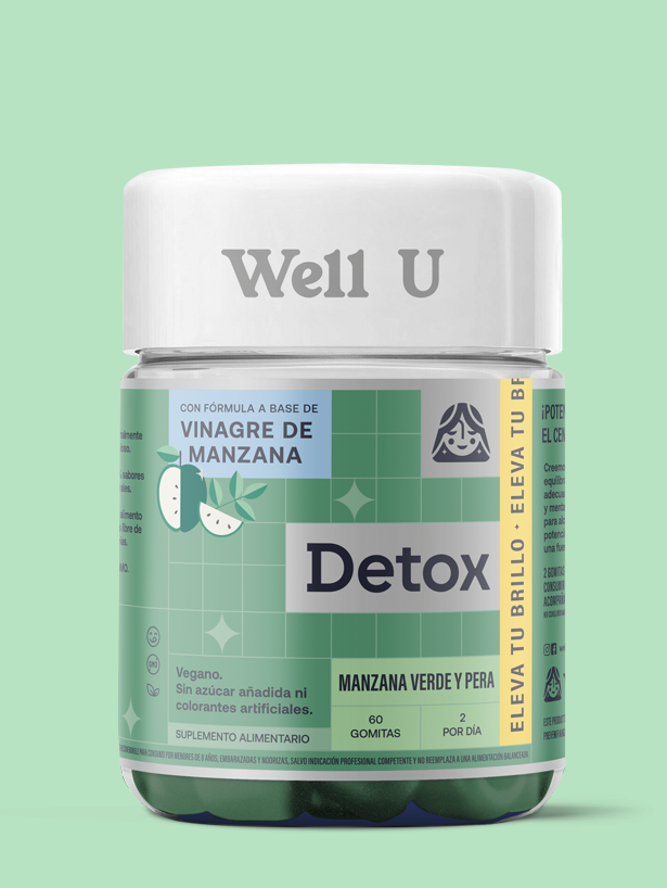 Gomitas Detox (vinagre de manzana) 60 un