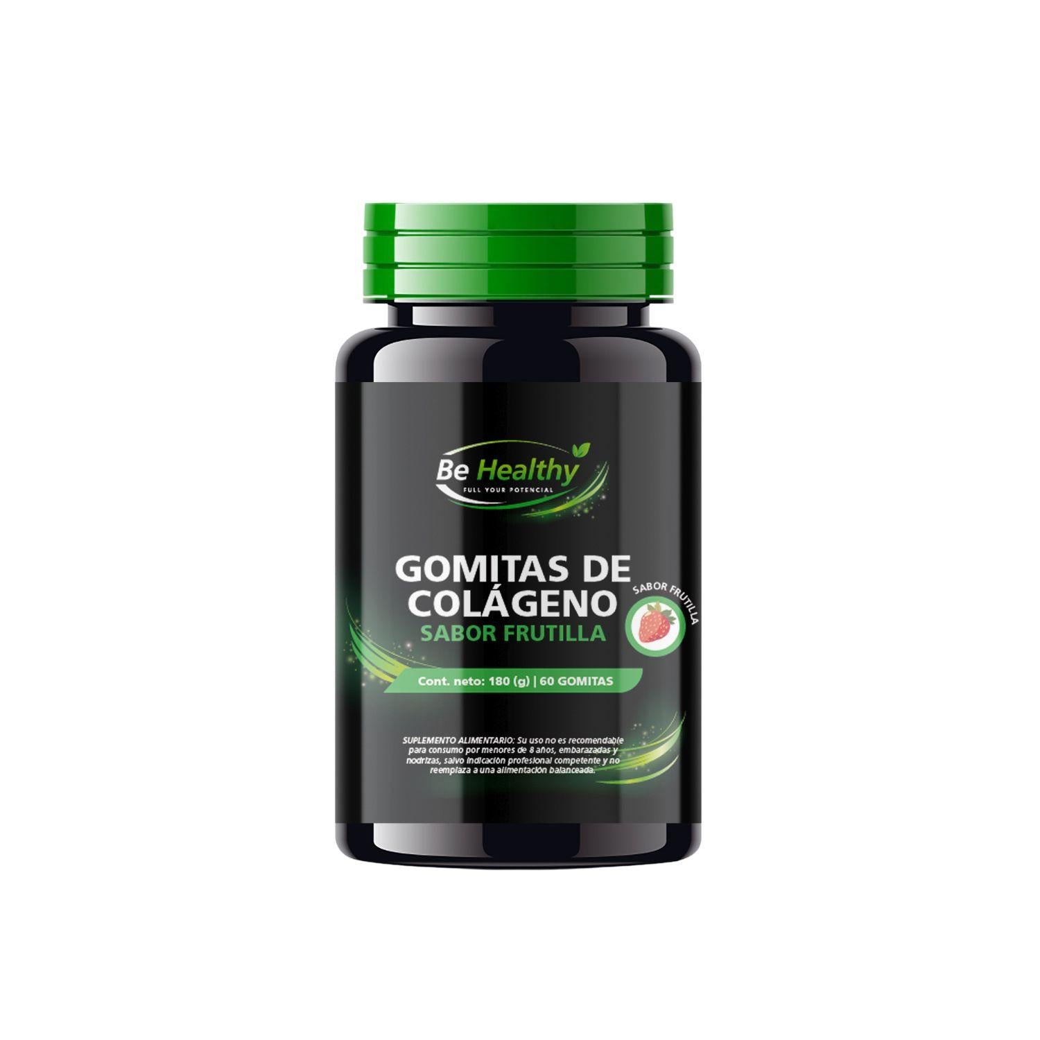 Colágeno hidrolizado En Gomitas 60 Unidades Be Healthy