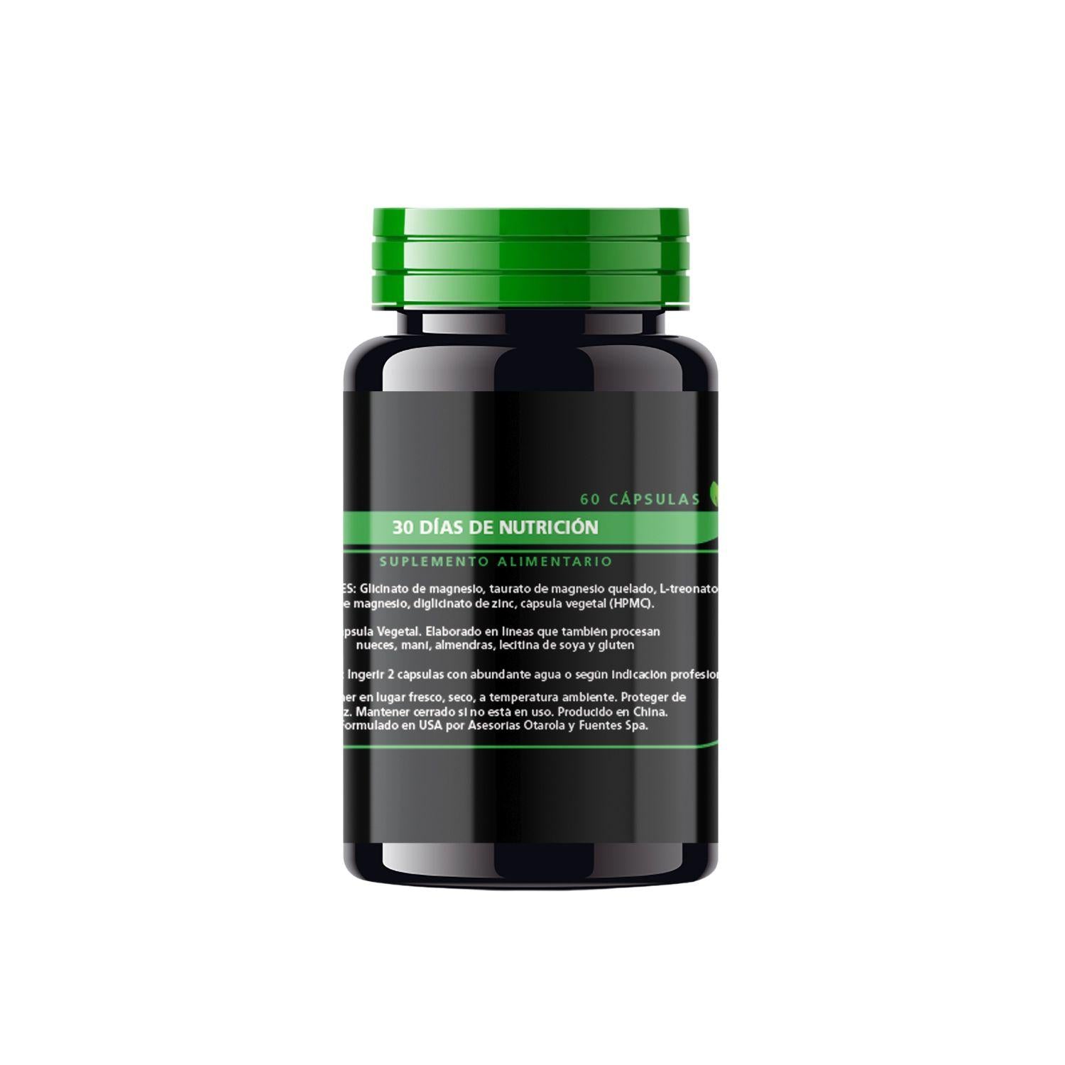 Triple Magnesio + Zinc 60 Cápsulas Be Healthy