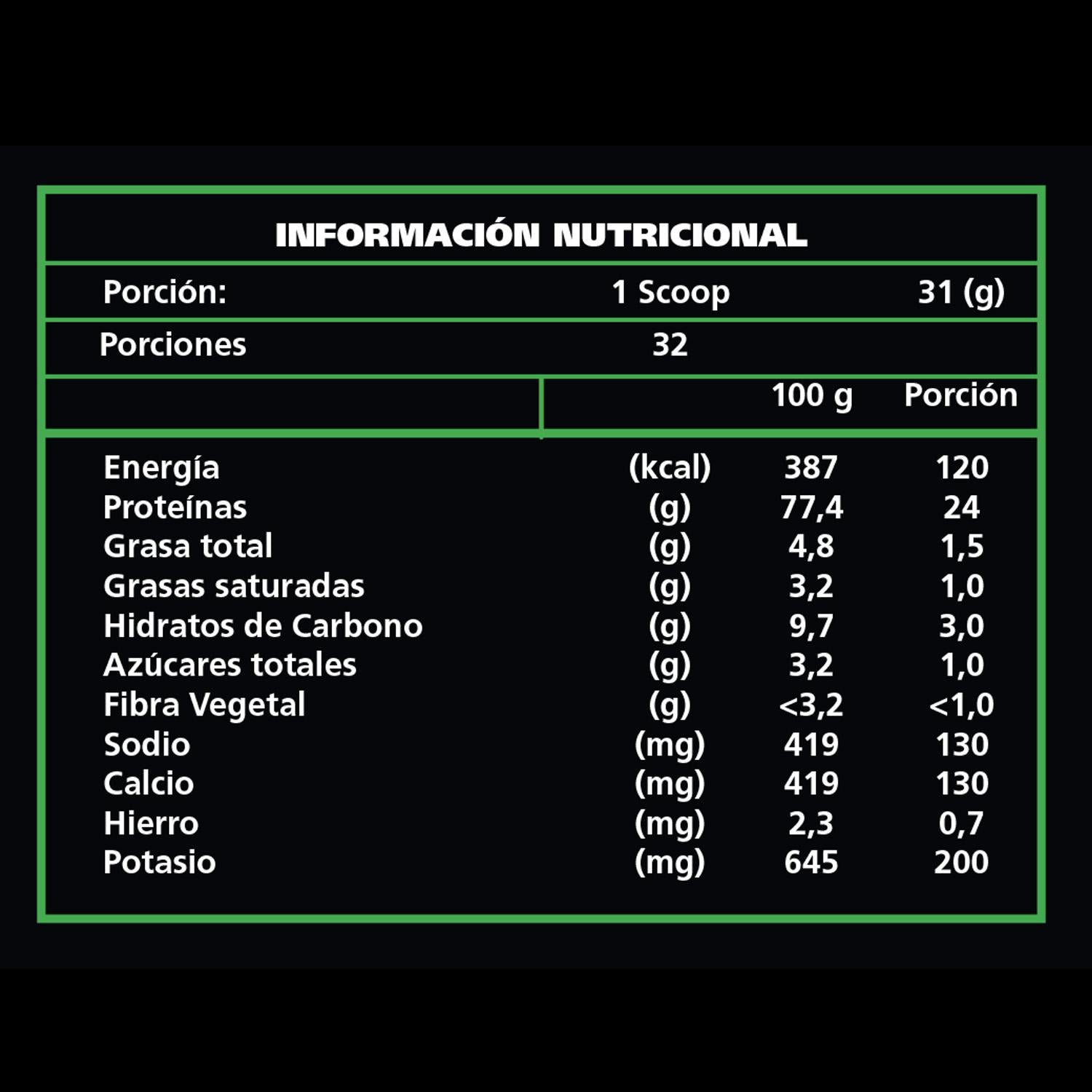 Proteína En Polvo Sabores  992 gramos Be Healthy
