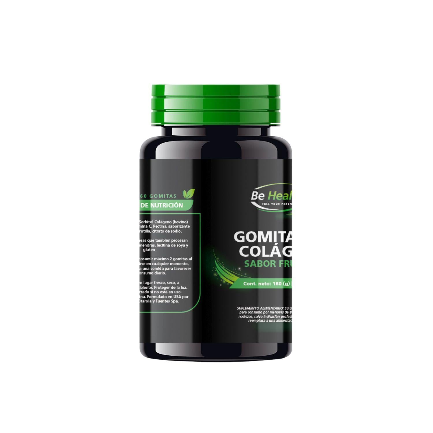 Colágeno hidrolizado En Gomitas 60 Unidades Be Healthy