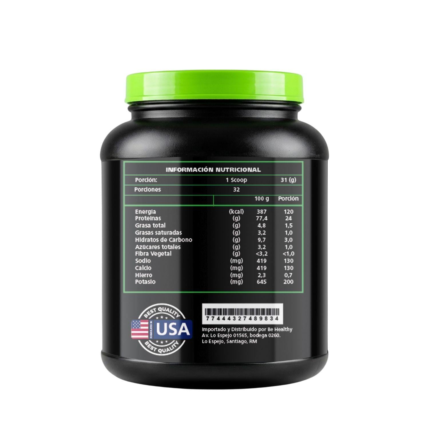 Proteína En Polvo Sabores  992 gramos Be Healthy