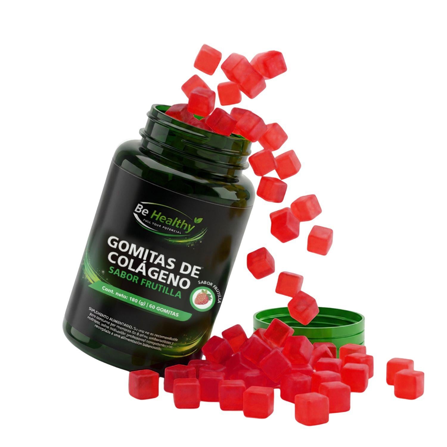 Colágeno hidrolizado En Gomitas 60 Unidades Be Healthy