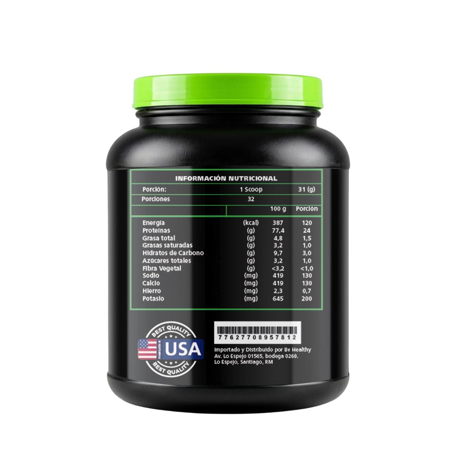 Proteína En Polvo Sabores  992 gramos Be Healthy
