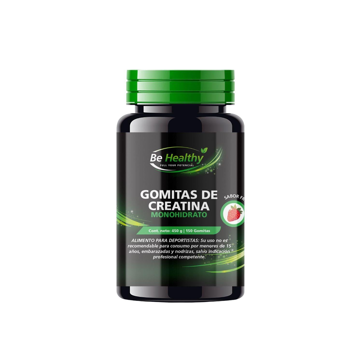 Creatina En Gomitas Monohidratada 150 Unidades Be Healthy