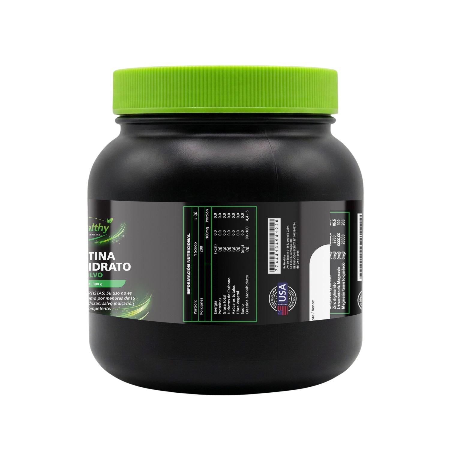 Creatina Monohidrato En Polvo 300gr